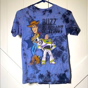 Tie dye Toy Story Pixar- Buzz and Woody Disney LG